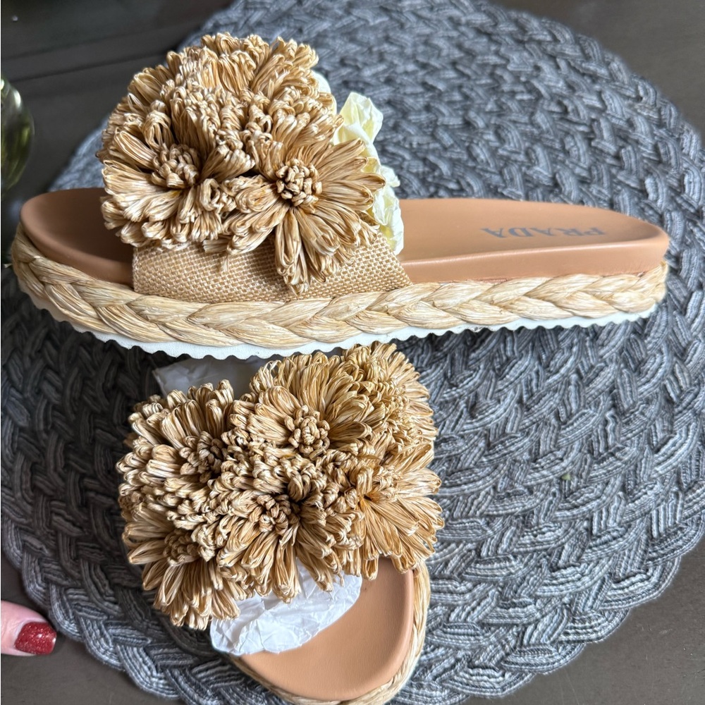 Prada Raffia Sandal - Picture 2 of 9